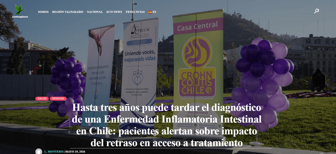 Hasta tres años puede tardar el diagnóstico de una Enfermedad Inflamatoria Intestinal en Chile